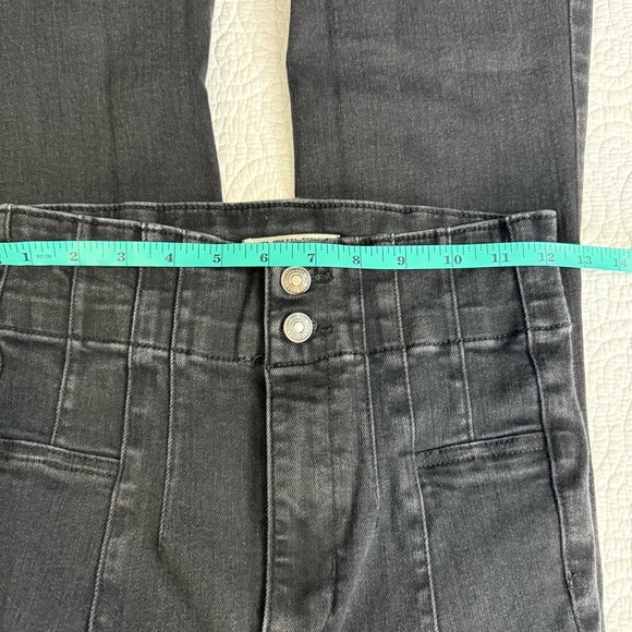 We The Free Charcoal Wide Leg Jeans size 25 - Picture 7 of 13